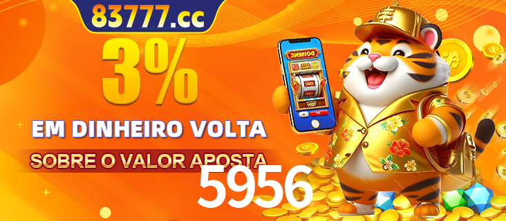 Promoção para baixar e instalar o aplicativo do cassino 5956. O banner oferece uma recompensa de R1aR1aR8, com a imagem de uma cobra sobre moedas de ouro.