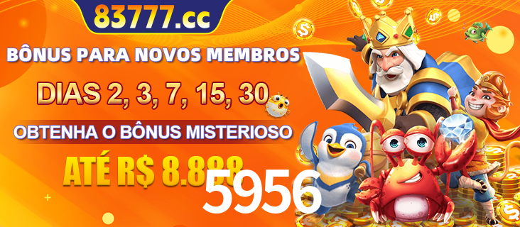 Anúncio dos benefícios para Membro VIP Sênior na plataforma 5956, incluindo bônus promocionais, semanais e mensais, ilustrado com o personagem Fortune Tiger.