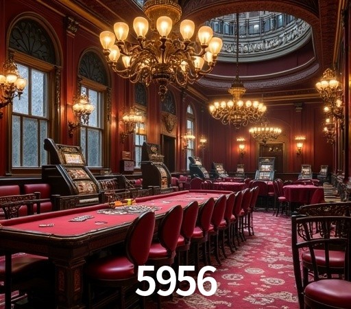 5956